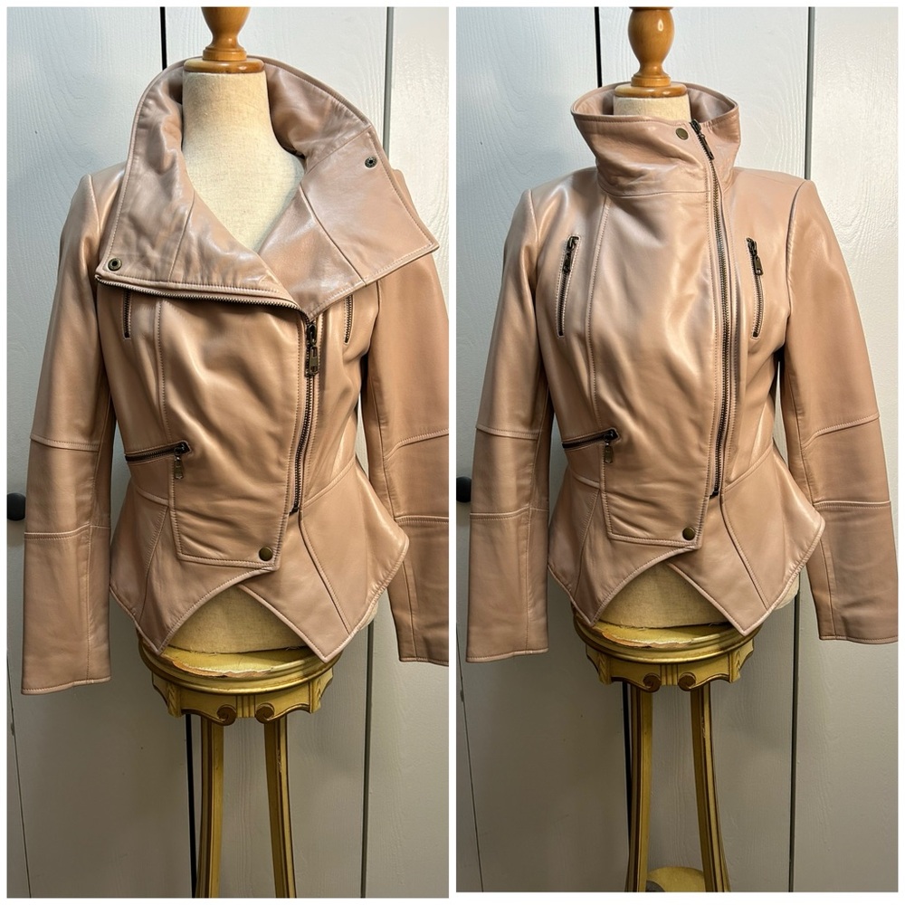 G.I.L.I. Blush Leather Jacket